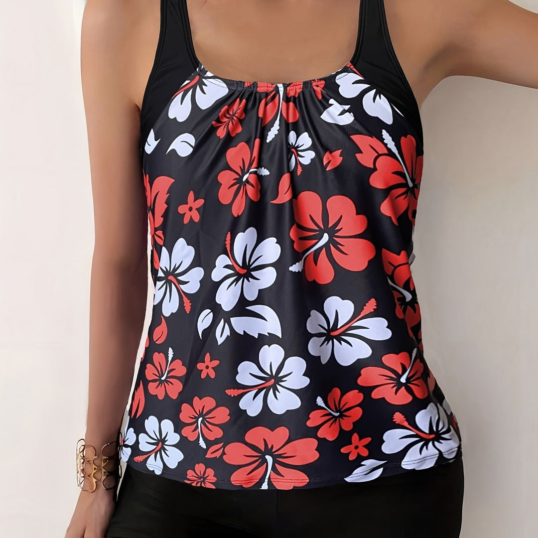 Elena | Ensemble Tankini Imprimé Floral